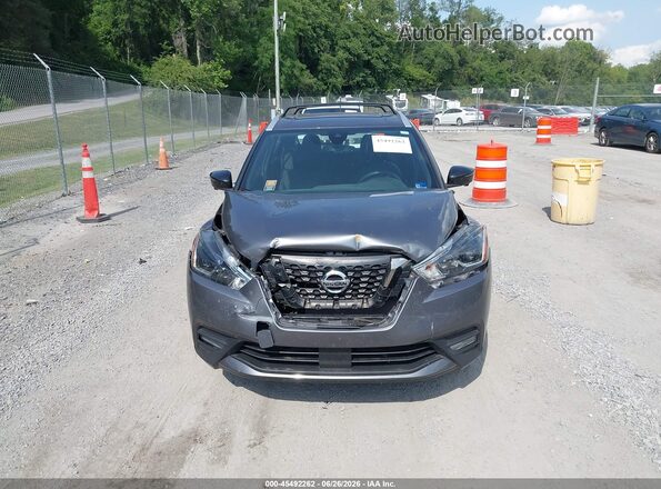 3N1CP5DV0LL566312 2020 NISSAN KICKS Gray Widok deski rozdzielczej