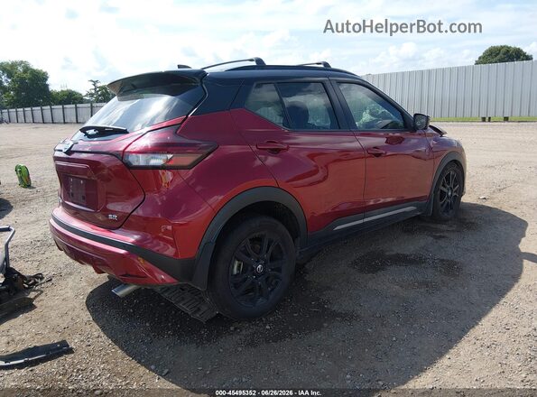 3N1CP5DV0ML527382 2021 NISSAN KICKS Red Հետևի աջ