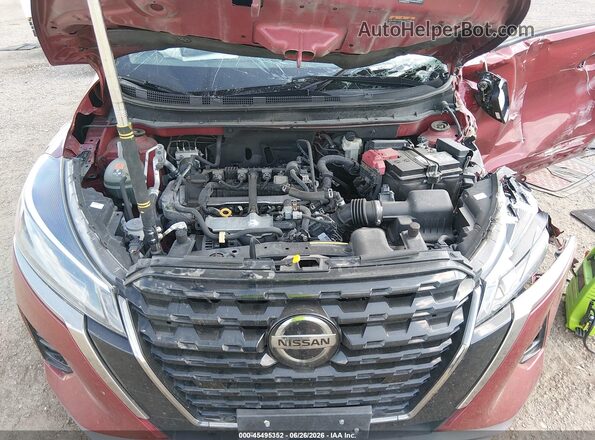 3N1CP5DV0ML527382 2021 NISSAN KICKS Red Հետևի տեսք