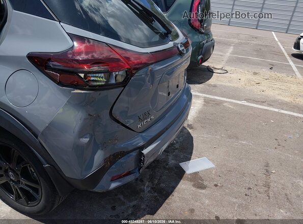 3N1CP5DV0PL490306 2023 NISSAN KICKS Gray Front view