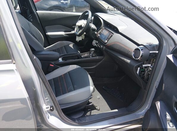 3N1CP5DV0PL490306 2023 NISSAN KICKS Gray Front interior view