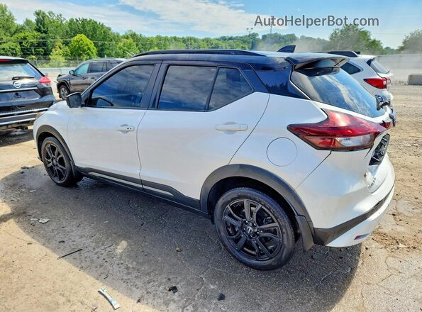 3N1CP5DV0PL492833 2023 NISSAN KICKS Белый Задняя левая четверть