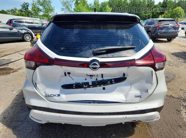 3N1CP5DV0PL492833 2023 NISSAN KICKS Белый Вид сзади