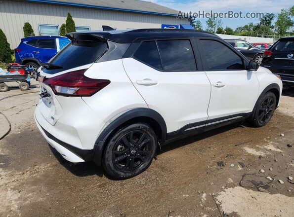 3N1CP5DV0PL492833 2023 NISSAN KICKS Белый Задняя правая четверть