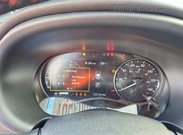 3N1CP5DV0PL503216 2023 NISSAN KICKS White ხელსაწყოთა პანელის ხედი