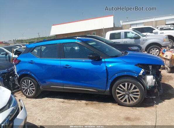 3N1CP5DV0RL495119 2024 NISSAN KICKS Blue Widok wnętrza 360 stopni