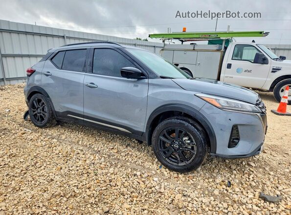 3N1CP5DV0RL518060 2024 NISSAN KICKS Gray Delantero derecho