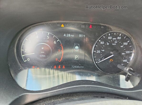 3N1CP5DV0RL518060 2024 NISSAN KICKS Gray Vista del cuadro de instrumentos