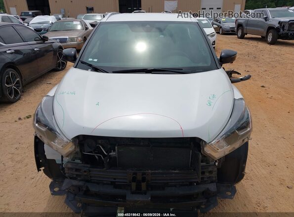 3N1CP5DV1LL531231 2020 NISSAN KICKS Белый Вид щитка приборов