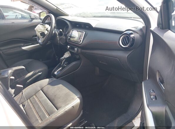 3N1CP5DV1LL543654 2020 NISSAN KICKS White წინა სალონის ხედი