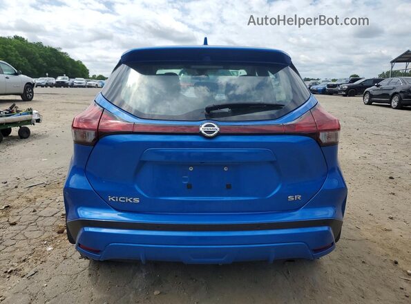 3N1CP5DV1ML497969 2021 NISSAN KICKS Blue Vista trasera
