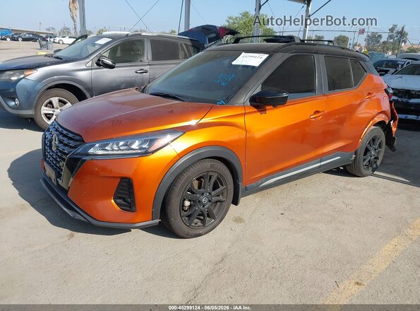 3N1CP5DV1ML561007 2021 NISSAN KICKS Orange 