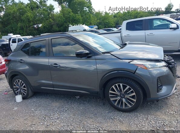 3N1CP5DV1PL515035 2023 NISSAN KICKS Gray Widok wnętrza z tyłu