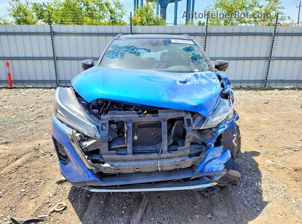 3N1CP5DV1PL523426 2023 NISSAN KICKS Blue Вид спереду