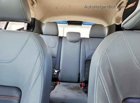 3N1CP5DV1PL523426 2023 NISSAN KICKS Blue Вид задніх сидінь