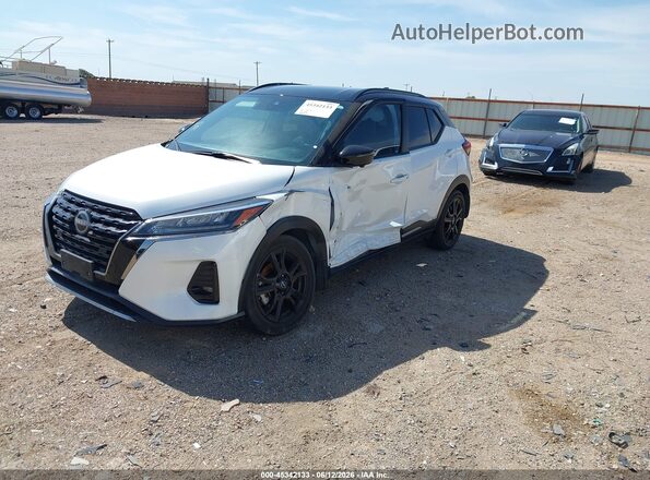 3N1CP5DV1PL576143 2023 NISSAN KICKS White Front left