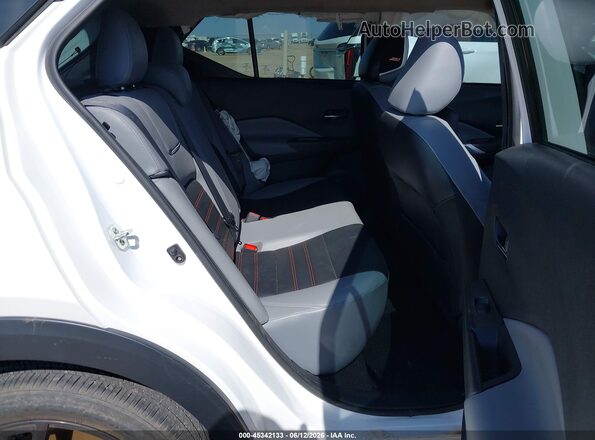 3N1CP5DV1PL576143 2023 NISSAN KICKS White VIN sticker view