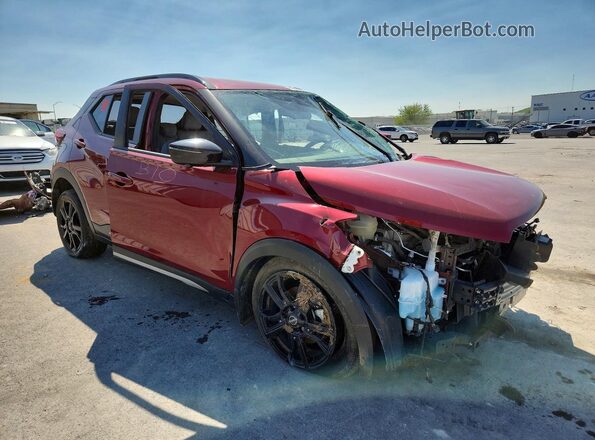 3N1CP5DV1RL479060 2024 NISSAN KICKS Maroon Առջևի աջ