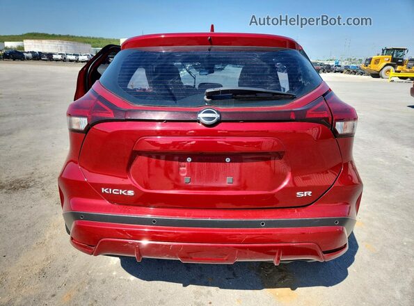 3N1CP5DV1RL479060 2024 NISSAN KICKS Maroon Հետևի տեսք