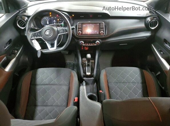 3N1CP5DV2LL542139 2020 NISSAN KICKS Gray წინა პანელის ხედი