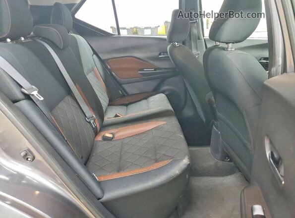 3N1CP5DV2LL542139 2020 NISSAN KICKS Gray უკანა სავარძლების ხედი