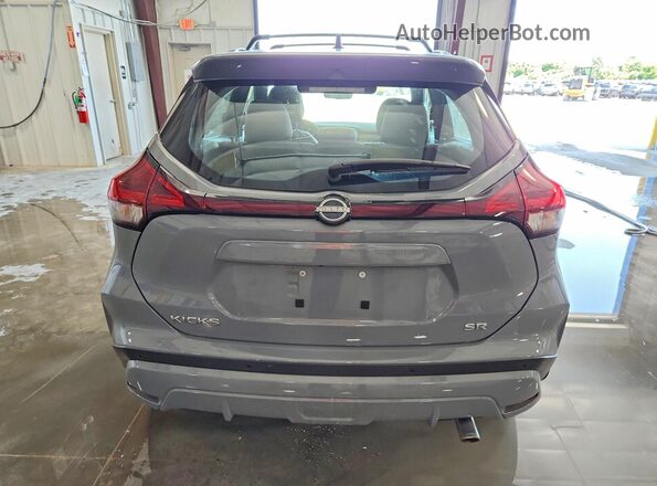 3N1CP5DV2NL528275 2022 NISSAN KICKS Серый Вид сзади