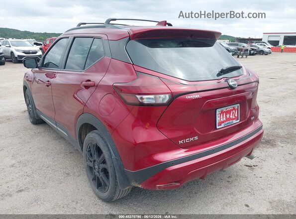3N1CP5DV2PL470591 2023 NISSAN KICKS Maroon Tył lewy