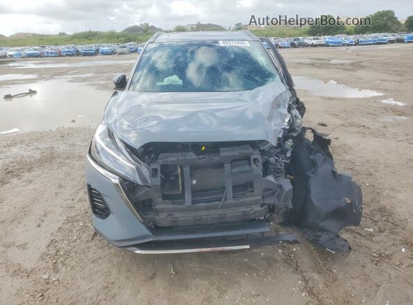 3N1CP5DV2PL528604 2023 NISSAN KICKS Gray Вид спереду