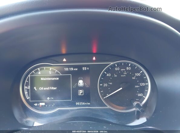 3N1CP5DV3LL493100 2020 NISSAN KICKS Orange Widok tylnych siedzeń