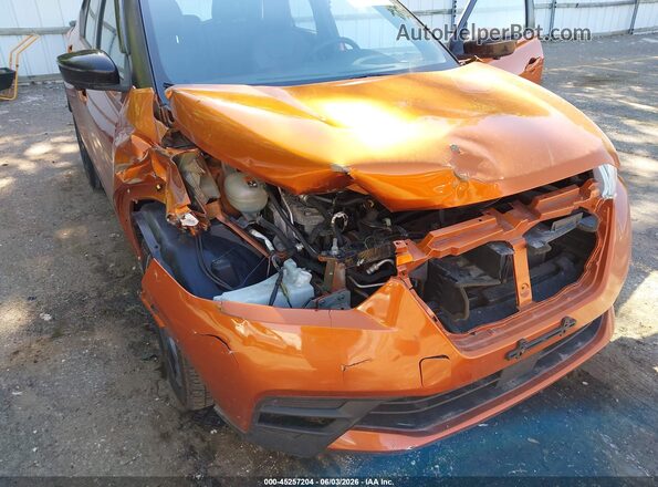 3N1CP5DV3LL493100 2020 NISSAN KICKS Orange Widok z przodu