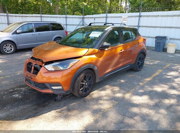 3N1CP5DV3LL493100 2020 NISSAN KICKS Orange Przód lewy