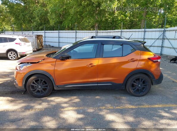 3N1CP5DV3LL493100 2020 NISSAN KICKS Orange Widok wnętrza 360 stopni