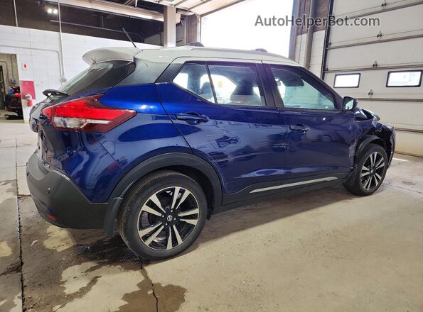 3N1CP5DV3LL546362 2020 NISSAN KICKS Blue Trasero derecho