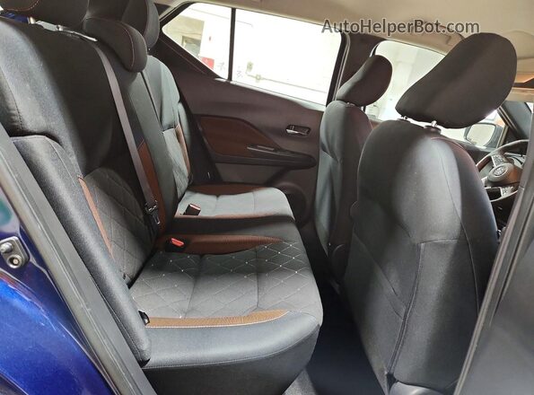 3N1CP5DV3LL546362 2020 NISSAN KICKS Blue Vista interior trasera