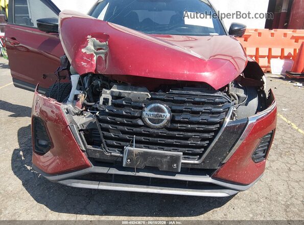 3N1CP5DV3ML529109 2021 NISSAN KICKS Red Вид спереду
