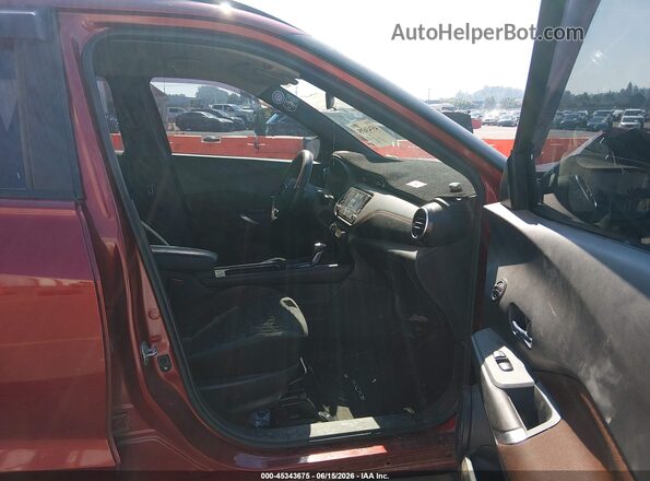 3N1CP5DV3ML529109 2021 NISSAN KICKS Red Вид салону спереду