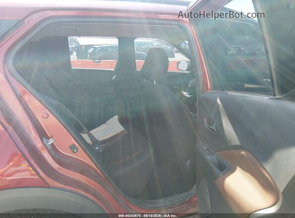 3N1CP5DV3ML529109 2021 NISSAN KICKS Red Вид наклейки з VIN-кодом