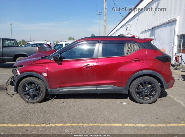 3N1CP5DV3ML529109 2021 NISSAN KICKS Red 