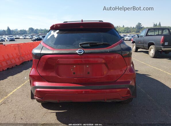 3N1CP5DV3ML529109 2021 NISSAN KICKS Red 