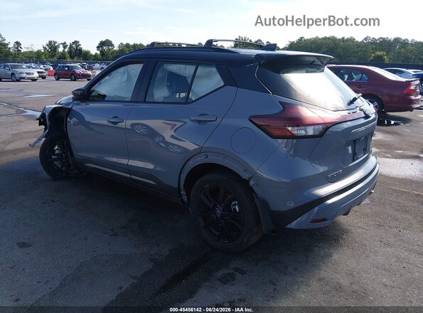 3N1CP5DV3NL522355 2022 NISSAN KICKS Gray Задня ліва чверть
