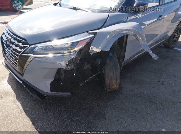 3N1CP5DV3NL522355 2022 NISSAN KICKS Gray 