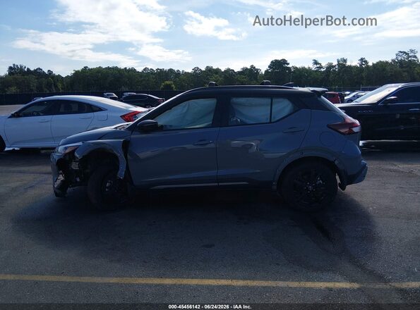 3N1CP5DV3NL522355 2022 NISSAN KICKS Gray Панорамний вид салону 360°