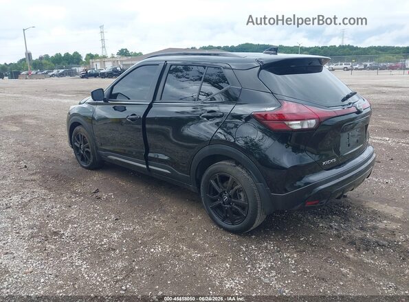 3N1CP5DV3PL503405 2023 NISSAN KICKS Черный Задняя левая четверть