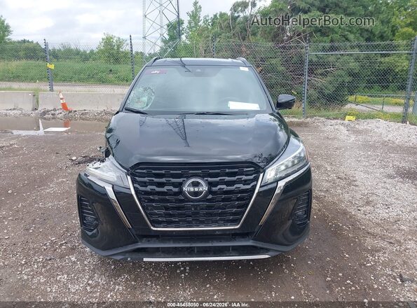 3N1CP5DV3PL503405 2023 NISSAN KICKS Черный Вид щитка приборов