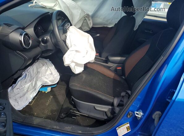 3N1CP5DV3RL521891 2024 NISSAN KICKS Blue Vista interior delantera