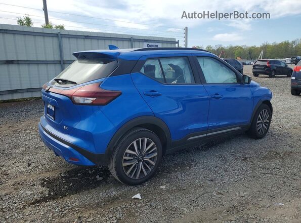 3N1CP5DV3RL521891 2024 NISSAN KICKS Blue Trasero derecho