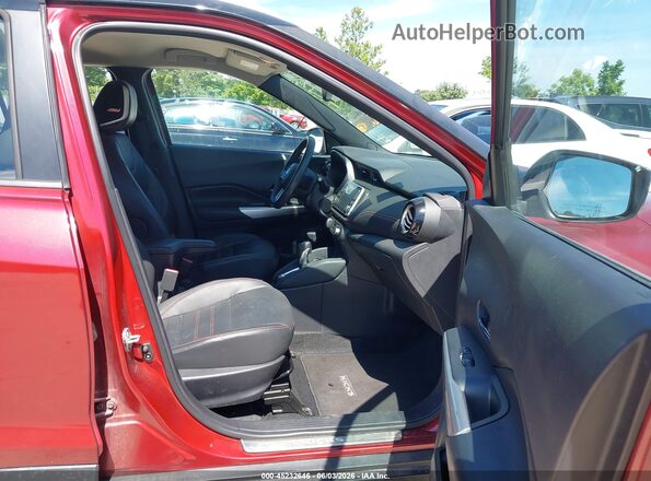 3N1CP5DV4LL486527 2020 NISSAN KICKS Red წინა სალონის ხედი