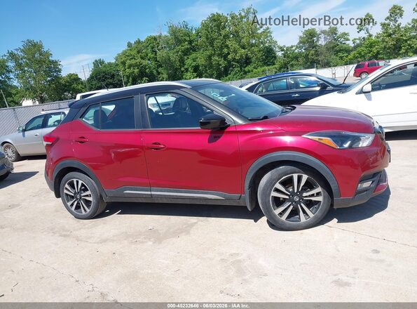 3N1CP5DV4LL486527 2020 NISSAN KICKS Red უკანა სალონის ხედი