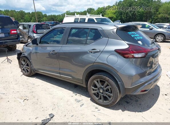3N1CP5DV4ML547635 2021 NISSAN KICKS Gray Rear left