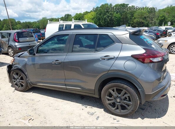 3N1CP5DV4ML547635 2021 NISSAN KICKS Gray 360 interior view